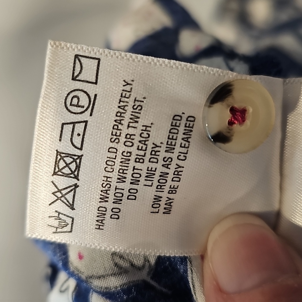 Maeve by Anthropologie Rochelle Printed Button Down Sz 4 - Picture 14 of 14